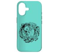 Carcasa para iPhone 17 Beautiful Women & Girls Axolotl Lover Art Illustration