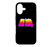 Carcasa para iPhone 17 Bebé de los 90 años 90 cumpleaños Nacido en los Noventa Millennial o Gen Z