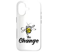 Carcasa para iPhone 17 Bee The Change Motivational Inspirational Graphic Quotes