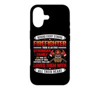 Carcasa para iPhone 17 Behind Every Strong Firefighter Fireman Firefighters Lovers