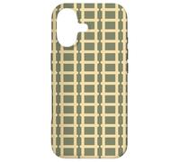 Carcasa para iPhone 17 Beige Brown Cream Classic Railroad Vertical Stripes Pattern