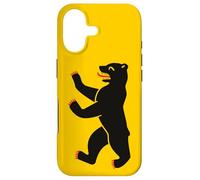 Carcasa para iPhone 17 Berlin Grabado Berlín Oso Logo Metropoli Souvenirs Divertido