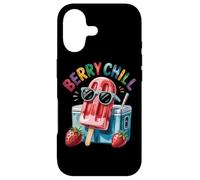 Carcasa para iPhone 17 Berry Chill Popsicle Gafas de Sol Summer Vibe