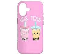 Carcasa para iPhone 17 BES Teas Besties Bubble Tea Cute Boba Best Friends
