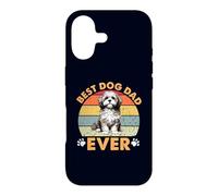 Carcasa para iPhone 17 Best Cavachon Dog Dad Ever Funny Retro Pet Owner & Lover