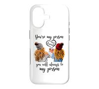 Carcasa para iPhone 17 Best Friend You Are My Person You Will Always Be My Personson