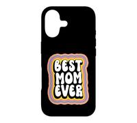 Carcasa para iPhone 17 Best Mom Ever Groovy Style Mommy Funny Mothers Day