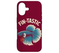 Carcasa para iPhone 17 Betta Fish Fin-Tastic Acuático Betta Fish