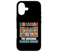 Carcasa para iPhone 17 Bibliotecario Lectura de Libros Biblioteca Adicto a los Libros Leer Lector Enseñar