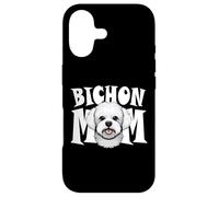 Carcasa para iPhone 17 Bichon Mom Cute Bichon Frise Momma Puppy Dog Mujer