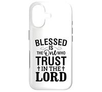 Carcasa para iPhone 17 Bienaventurado el Que confía en el Señor Amor Cristiano