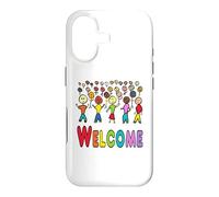 Carcasa para iPhone 17 Bienvenidos a los Refugiados y migrantes