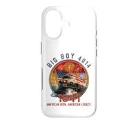 Carcasa para iPhone 17 Big Boy 4014 Locomotora de Vapor Vintage Americano