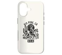 Carcasa para iPhone 17 Big Pine California USA Cowboy Horse Diseño de Estilo Vintage