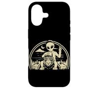 Carcasa para iPhone 17 Bigfoot Alien Boy Adventure Sasquatch OVNI