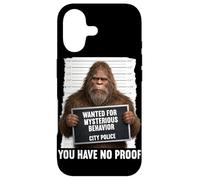 Carcasa para iPhone 17 Bigfoot buscado por Comportamiento Misterioso Que no Tienes Pruebas
