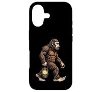 Carcasa para iPhone 17 Bigfoot Linterna de Transporte Sasquatch Camping Aventura Nocturna