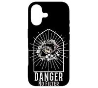 Carcasa para iPhone 17 Biker Mom Danger Sin Filtro