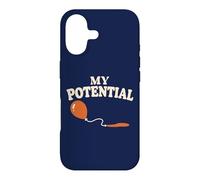 Carcasa para iPhone 17 Biología Ciencia Humor Mi potencial Broma reproductiva