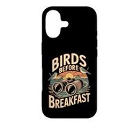 Carcasa para iPhone 17 Birds Before Breakfast observación de Aves Humor