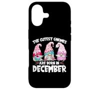 Carcasa para iPhone 17 Birthday GNOME Design The Cutest Gnomes Are Born In December