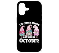Carcasa para iPhone 17 Birthday GNOME Design The Cutest Gnomes Are Born In October