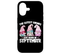 Carcasa para iPhone 17 Birthday GNOME Women The Cutest Gnomes Are Born In September