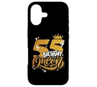 Carcasa para iPhone 17 Birthday Queen 55 Year Old 55th Birthday It's My 55th Bday
