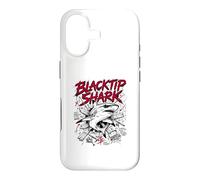 Carcasa para iPhone 17 Blacktip Shark Hello Sharky Atacando Océano