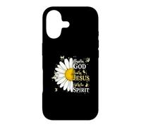 Carcasa para iPhone 17 Blessed by God Loved by Jesus Led by Spirit Faith