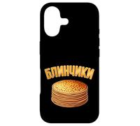 Carcasa para iPhone 17 Blini Tortitas Rusas Rusia Crepes Rusos