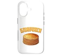 Carcasa para iPhone 17 Blini Tortitas Rusas Rusia Crepes Rusos