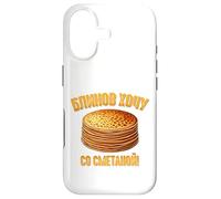 Carcasa para iPhone 17 Blini Tortitas Rusas Rusia Crepes Rusos