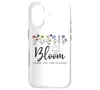 Carcasa para iPhone 17 Bloom Where You Are Planted Christian Bloom God Plants You