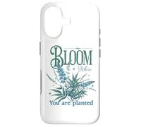 Carcasa para iPhone 17 "Bloom Where You Are Planted Nature Vision Board