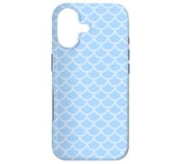 Carcasa para iPhone 17 Blue Hollow Armor Arches Geometric Modern Pattern