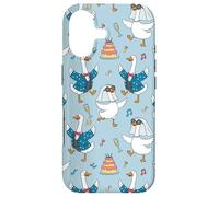 Carcasa para iPhone 17 Blue Wedding Goose