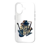Carcasa para iPhone 17 Blues Run Deep Músico Vintage