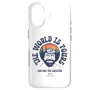 Carcasa para iPhone 17 Bob Ross The World Is Yours