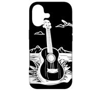 Carcasa para iPhone 17 Boceto de Ukelele Timple Lecciones de Música