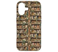 Carcasa para iPhone 17 Boho Bookcase Lectura de la Biblioteca Biblioteca Biblioteca