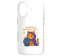 Carcasa para iPhone 17 Bola de Cristal Stardust Mystic Cat