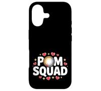Carcasa para iPhone 17 Bonita Animadora de Pom Squad, Animadora o Equipo de Baile