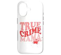 Carcasa para iPhone 17 Bonito diseño de mamá de Crimen Verdadero para Madres Amantes de asesinatos misteriosos
