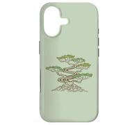 Carcasa para iPhone 17 Bonsai - Árbol de meditación japonés para jardín Zen japonés, Verde y marrón