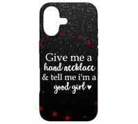 Carcasa para iPhone 17 Book Smutt Give Me a Hand Necklace & Tell Me I'm a Good Girl