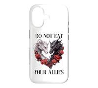 Carcasa para iPhone 17 Bookish Dragons We Do Not Eat Allies Book Dragon Drk Romance