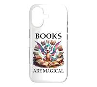 Carcasa para iPhone 17 Books Are Magical Dragon Book Lover Read Books Happy Dragons