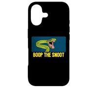 Carcasa para iPhone 17 Boop The Snoot Snake Snake Lover Keeper - Meme con Cita Divertida