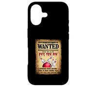Carcasa para iPhone 17 Bowler 10 Funny Bowling Wanted Dead Or Alive Evil Ten Pin